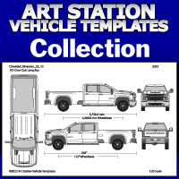 Art Station Vehicle Templates